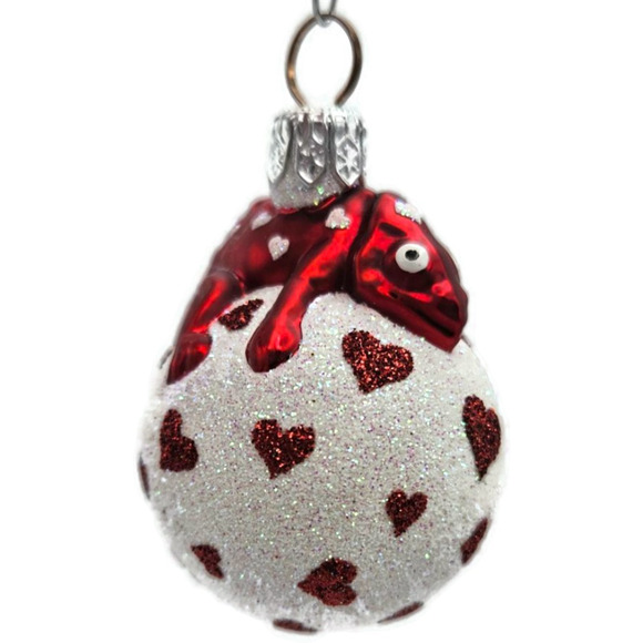 Patricia Breen Miniature Chameleon Surprise Hearts Valentines Christmas Ornament - Picture 6 of 12